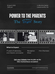 Register to attend Power to the Parents, The Gwinnett SToPP Story